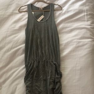 Sundry Shirred tank dress